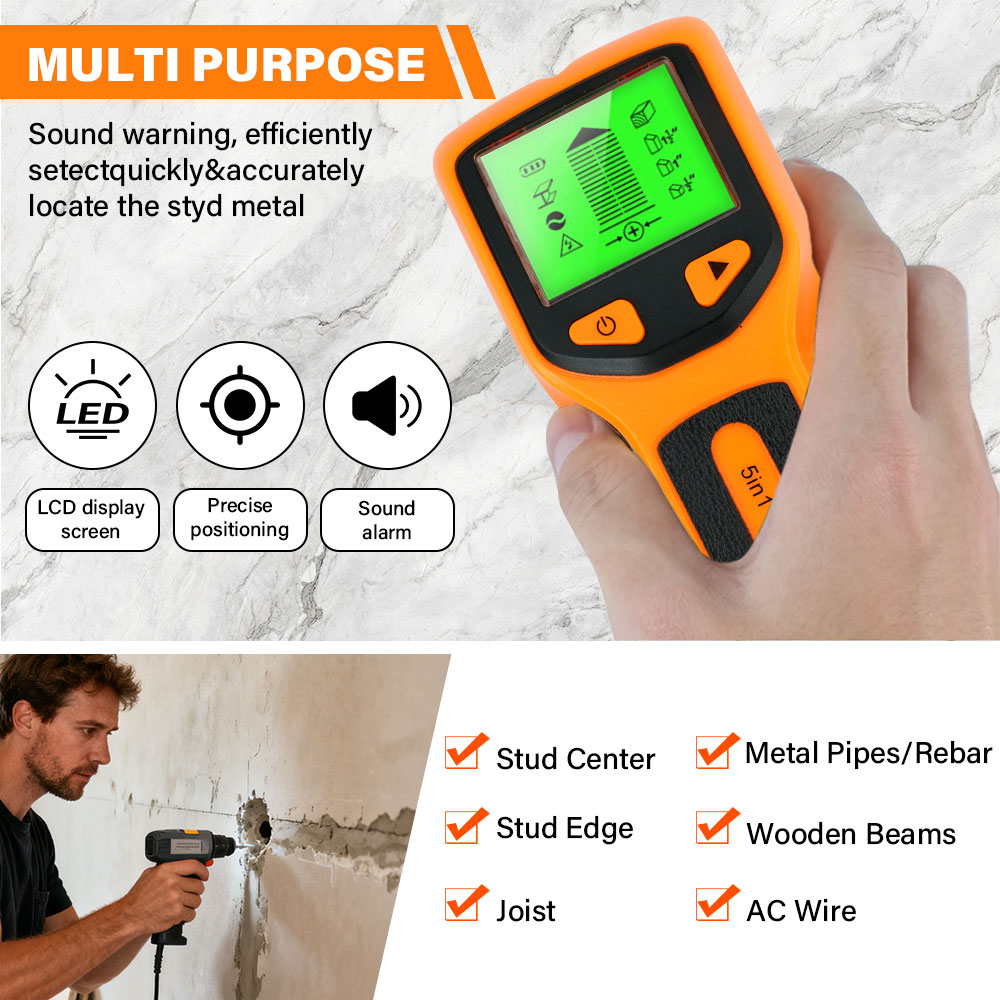 Detector Digital Portátil 5 em - Water Leak Detector Wired avaliação e preço