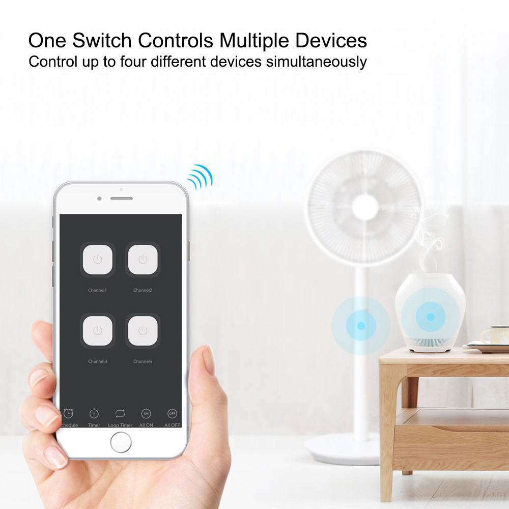 4ch wifi/zigbee relé inteligen - Home Automation Technology avaliação e preço